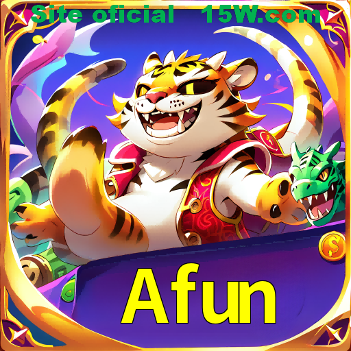 Imagem promocional da Afun mostrando a plataforma e suas vantagens